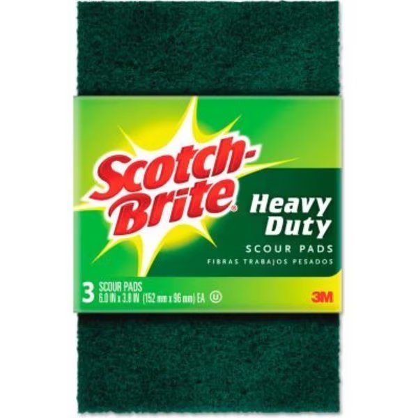 Scotch-Brite® Heavy-Duty Scour Pad, 3-3/4